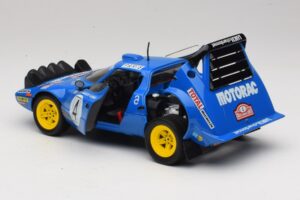 Lancia Stratos HF #4 B. Darniche / A. Mahe Rally Monte Carlo 1979 Solido 1:18 9019 Metall — bild 5 av 8