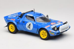 Lancia Stratos HF #4 B. Darniche / A. Mahe Rally Monte Carlo 1979 Solido 1:18 9019 Metall — bild 6 av 8
