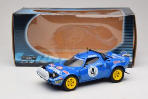 Lancia Stratos HF #4 B. Darniche / A. Mahe Rally Monte Carlo 1979 Solido 1:18 9019 Metall — bild 8 av 8