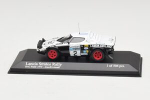 Lancia Stratos Rally #2 M. Alen / I. Kivimaki RAC Rally 1979 Minichamps 1:43 430791202 Metall