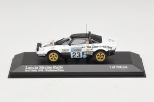 Lancia Stratos Rally #23 Walfridson / Frazer RAC Rally 1976 Minichamps 1:43 430761223 Metall
