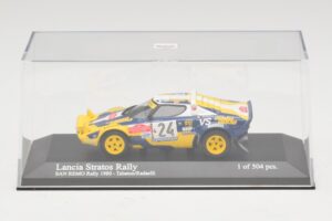 Lancia Stratos Rally #24 F. Tabaton / Radaelli San Remo Rally 1980 Minichamps 1:43 430801224 Metall — bild 4 av 5