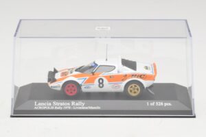 Lancia Stratos Rally #8 Livieratos / Manolis Acropolis Rally 1978 Minichamps 1:43 430781208 Metall — bild 4 av 5