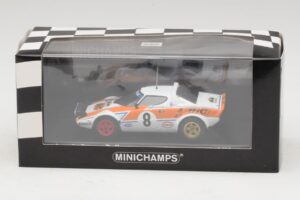 Lancia Stratos Rally #8 Livieratos / Manolis Acropolis Rally 1978 Minichamps 1:43 430781208 Metall — bild 5 av 5