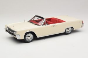 Lincoln Continental Convertible Vit John F. Kennedy KK-Scale 1:18 KKDC181523 Metall