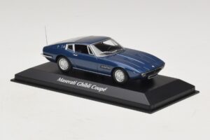 Maserati Ghibli Blå Metallic Maxichamps 1:43 940123321 Metall — bild 3 av 5