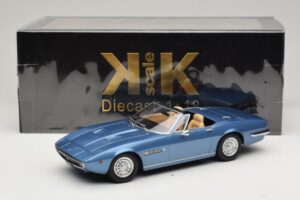 Maserati Ghibli Spyder Ljusblå Metallic KK-Scale 1:18 KKDC181304 Metall — bild 7 av 7