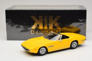 Maserati Ghibli Spyder Gul KK-Scale 1:18 KKDC181303 Metall — bild 7 av 7