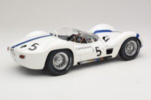 Maserati Tipo 61 #5 Camoradi S. Moss / D. Gurney 1000km Nurburgring Winner 1960 Minichamps 1:12 120601205 Metall — bild 3 av 8