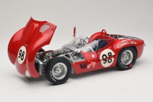 Maserati Tipo 61 #98 C. Shelby Times Mirror GP For Sportscars 1960 Minichamps 1:12 120601298 Metall — bild 2 av 8