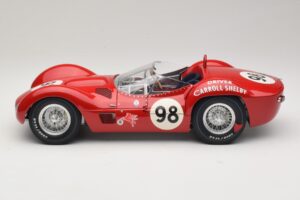 Maserati Tipo 61 #98 C. Shelby Times Mirror GP For Sportscars 1960 Minichamps 1:12 120601298 Metall — bild 3 av 8