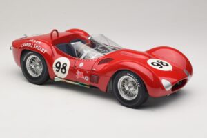 Maserati Tipo 61 #98 C. Shelby Times Mirror GP For Sportscars 1960 Minichamps 1:12 120601298 Metall — bild 6 av 8