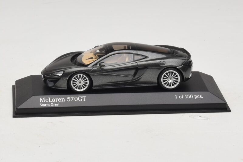 McLaren 570GT Storm Grey Minichamps 1:43 537154520 Metall