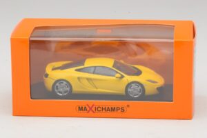 McLaren MP4-12C Gul Maxichamps 1:43 940133020 Metall — bild 5 av 5