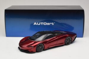 McLaren Speedtail Volcano Red AUTOart 1:18 76087 Komposit — bild 8 av 8