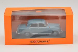 Mercedes 180 W120 Blå Maxichamps 1:43 940033102 Metall — bild 5 av 5
