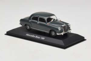 Mercedes 180 W120 Grå Maxichamps 1:43 940033100 Metall — bild 3 av 5