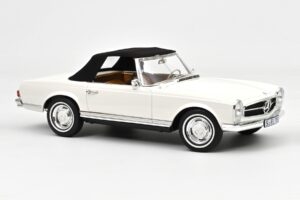 Mercedes 230 SL W113 Pagoda Vit Norev 1:12 123800 Metall — bild 3 av 3