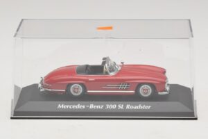 Mercedes 300 SL W198 Roadster Röd Maxichamps 1:43 940039031 Metall — bild 4 av 5