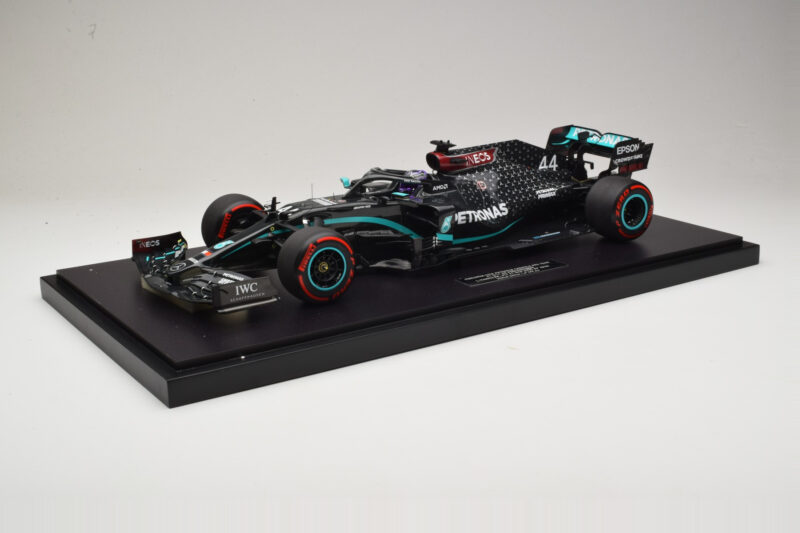 Mercedes AMG Petronas F1 W11 EQ Performance #44 L. Hamilton 91st Win Eifel GP 2020 Begränsad Upplaga 1 av 200 Utan Ytterkarto