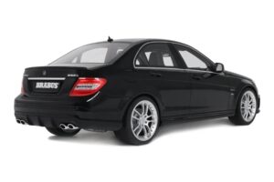 Mercedes C63 AMG W204 Brabus B63S Obsidian Black GT Spirit 1:18 GT582 Resin — bild 2 av 5