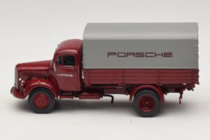 Mercedes L3500 Flak Porsche Minichamps 1:43 439350027 Metall — bild 3 av 7