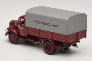 Mercedes L3500 Flak Porsche Minichamps 1:43 439350027 Metall — bild 5 av 7