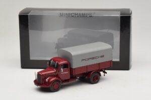 Mercedes L3500 Flak Porsche Minichamps 1:43 439350027 Metall — bild 7 av 7