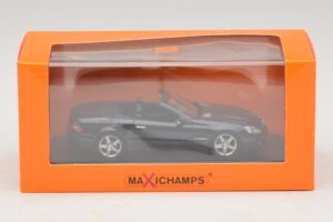 Mercedes SL R230 Blåmetallic Maxichamps 1:43 940037531 Metall — bild 5 av 5