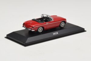 MG MGB Mk1 Röd Maxichamps 1:43 940131030 Metall — bild 2 av 5