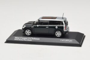 Mini Cooper S Clubman R55 Grön Silver Minichamps 1:43 431138670 Metall