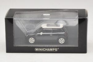 Mini Cooper S R53 Mörkgrön Med Panoramatak Minichamps 1:43 MINI015 Metall — bild 4 av 4
