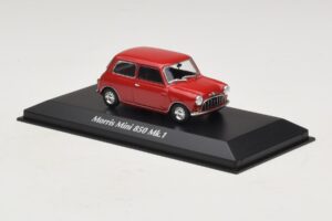 Morris Mini 850 Mk1 Röd Maxichamps 1:43 940138600 Metall — bild 3 av 5