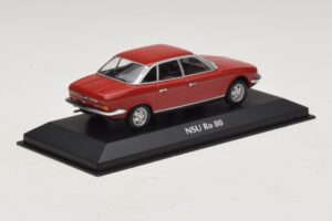 NSU Ro 80 Röd Maxichamps 1:43 940015402 Metall — bild 2 av 5