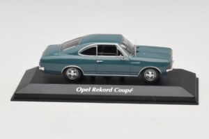 Opel Rekord C Coupé Blå Maxichamps 1:43 940046121 Metall