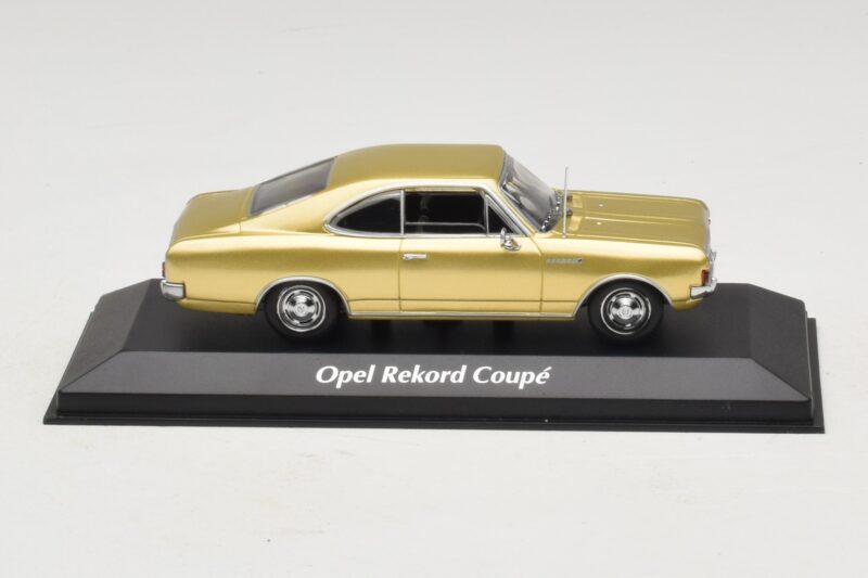 Opel Rekord C Coupé Guld Maxichamps 1:43 940046120 Metall
