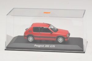Peugeot 205 GTi Röd Maxichamps 1:43 940112300 Metall — bild 4 av 5