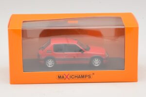Peugeot 205 GTi Röd Maxichamps 1:43 940112300 Metall — bild 5 av 5