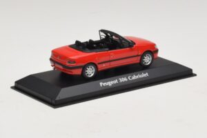 Peugeot 306 Cabriolet Röd Maxichamps 1:43 940112830 Metall — bild 2 av 5