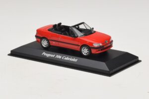 Peugeot 306 Cabriolet Röd Maxichamps 1:43 940112830 Metall — bild 3 av 5