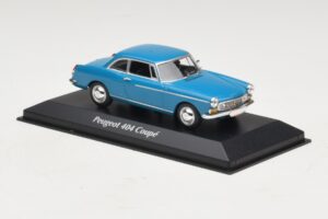 Peugeot 404 Coupé Blå Maxichamps 1:43 940112921 Metall — bild 3 av 5