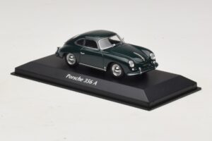 Porsche 356A Mörkgrön Maxichamps 1:43 940064220 Metall — bild 3 av 5