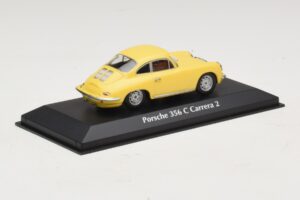 Porsche 356C Carrera 2 Gul Maxichamps 1:43 940062361 Metall — bild 2 av 5