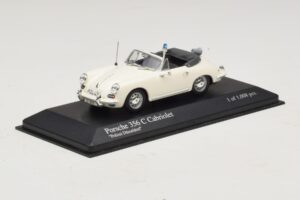 Porsche 356C Cabriolet Polizei Dusseldorf Minichamps 1:43 430062391 Metall — bild 2 av 5