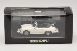Porsche 356C Cabriolet Polizei Dusseldorf Minichamps 1:43 430062391 Metall — bild 5 av 5