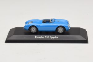 Porsche 550 Spyder Blå Maxichamps 1:43 940066031 Metall