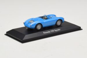 Porsche 550 Spyder Blå Maxichamps 1:43 940066031 Metall — bild 2 av 5