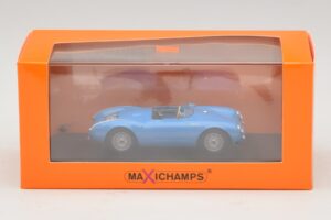 Porsche 550 Spyder Blå Maxichamps 1:43 940066031 Metall — bild 5 av 5