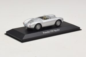 Porsche 550 Spyder Silver Maxichamps 1:43 940066030 Metall — bild 2 av 5