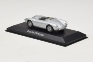 Porsche 550 Spyder Silver Maxichamps 1:43 940066030 Metall — bild 3 av 5